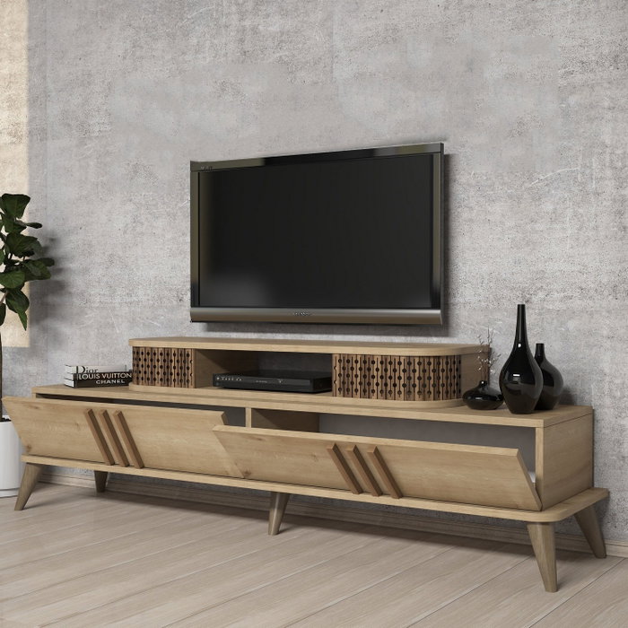 Hanah Home Mueble de TV Eylul - Roble